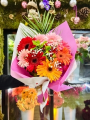 KARIŞIK GERBERA BUKETİ