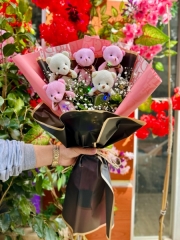 Pelüş Ayıcık Buketi